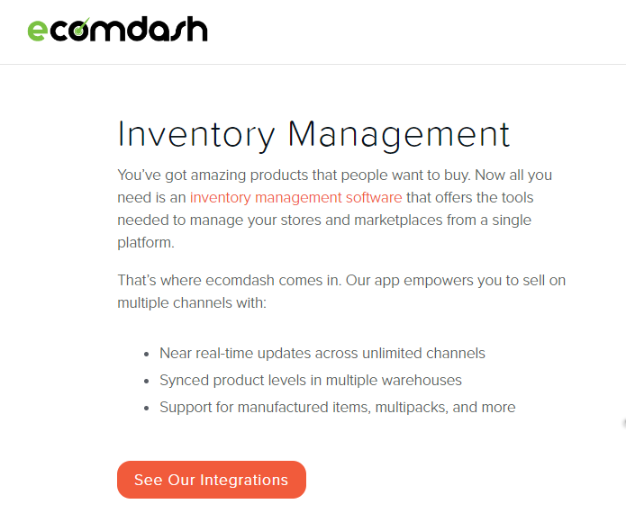 Ecomdash